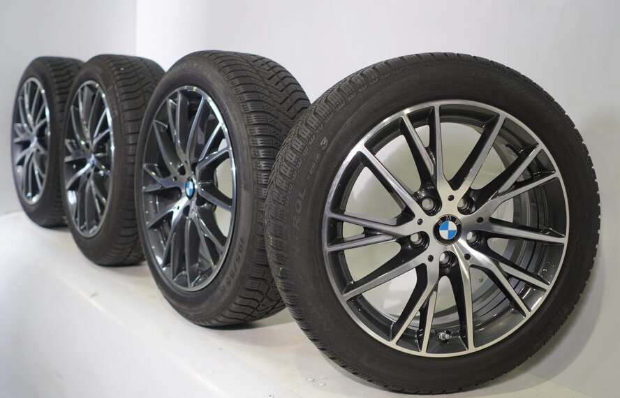 BMW BMW 1 2er F40 F41 F42 F43 F44 2er Gran Coupe 489 17-Zoll Pirelli Winterkompletträder Original