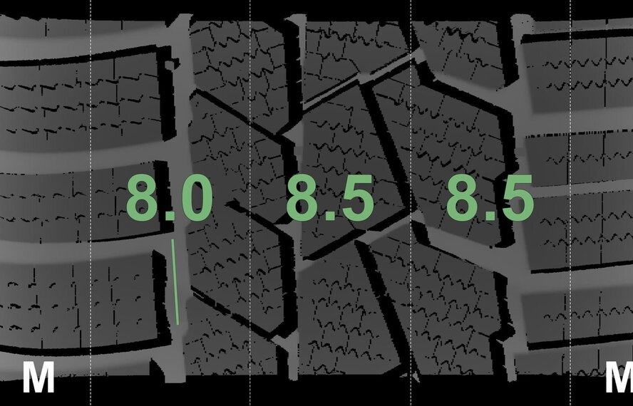 Mini Mini F65 / F66 One / Cooper / Cooper D / Cooper S 957 17-Zoll Continental Winterkompletträder Original