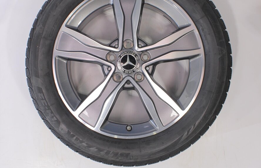 Mercedes Mercedes C-Klasse W205 S205 C205 17-Zoll Bridgestone Winterkompletträder Original