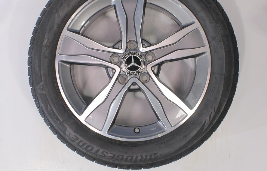 Mercedes Mercedes C-Klasse W205 S205 C205 17-Zoll Bridgestone Winterkompletträder Original