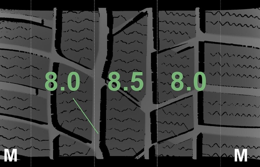 Mercedes Mercedes A B CLA Klasse W176 W117 W246 17-Zoll Continental Winterkompletträder Original