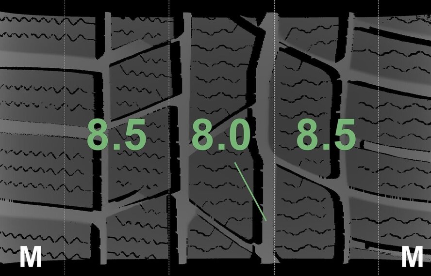 Mercedes Mercedes A B CLA Klasse W176 W117 W246 17-Zoll Continental Winterkompletträder Original