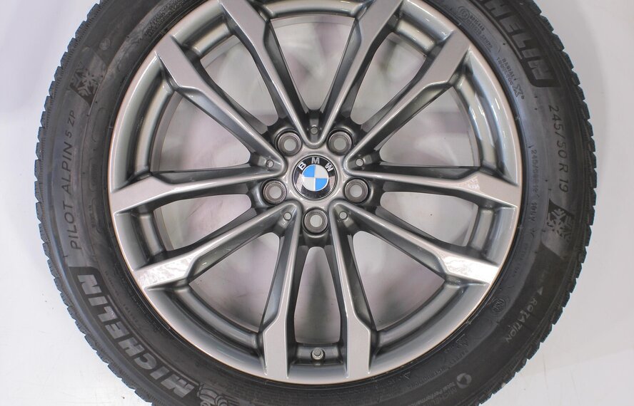 BMW BMW X3 X4 G01 G02 691 19-Zoll Michelin Runflat Winterkompletträder Original