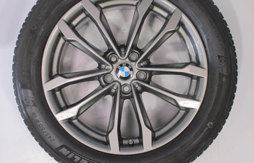 BMW BMW X3 X4 G01 G02 691 19-Zoll Michelin Runflat Winterkompletträder Original