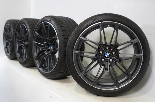 BMW BMW M3 M4 G80 G82 825M 19-Zoll Felgen Pirelli Sommerkompletträder Original BMW BMW M3 M4 G80 G82 825M 19-Zoll Felgen Pirelli Sommerkompletträder Original