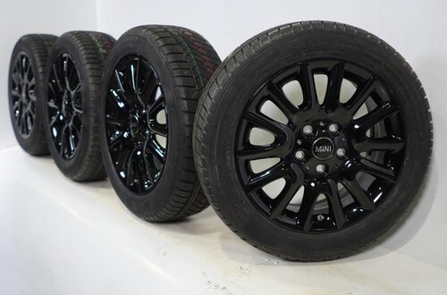 Mini Mini Cooper / S / One / Cabrio F55 F56 F57 495 16-Zoll-Felgen Continental Runflat Winterkompletträder Neu Original Mini Mini Cooper / S / One / Cabrio F55 F56 F57 495 16-Zoll-Felgen Continental Runflat Winterkompletträder Neu Original