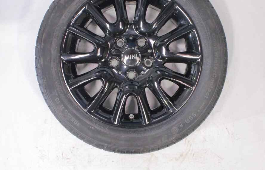 Mini Mini Cooper / S / One / Cabrio F55 F56 F57 495 16-Zoll Continental Runflat Winterkompletträder Neu Original