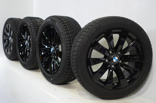 BMW BMW 3 4er F30 F31 F32 F33 F36 413 17-Zoll Felgen Pirelli Runflat Winterkompletträder Neu Original BMW BMW 3 4er F30 F31 F32 F33 F36 413 17-Zoll Felgen Pirelli Runflat Winterkompletträder Neu Original