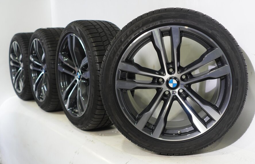BMW BMW X5 F15 X6 F16 468M 20-Zoll Pirelli Runflat Winterkompletträder Original