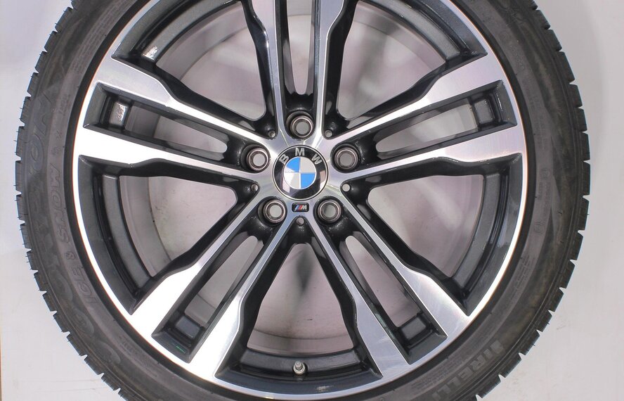 BMW BMW X5 F15 X6 F16 468M 20-Zoll Pirelli Runflat Winterkompletträder Original