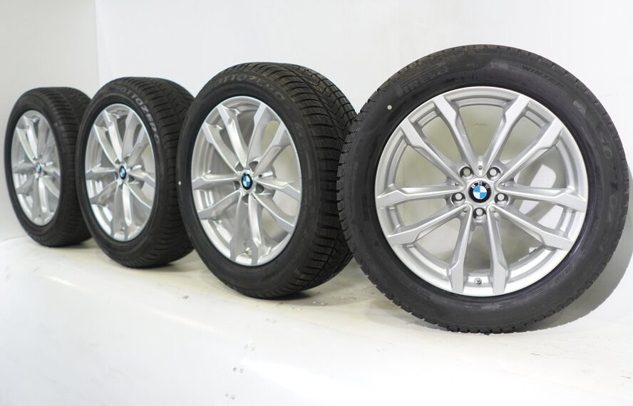BMW BMW X3 X4 G01 G02 691 19-Zoll Pirelli Runflat Winterkompletträder Neu Original