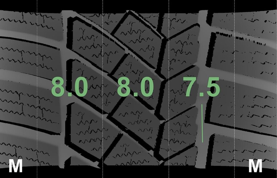 BMW BMW 2er F45 F46 Active Gran Tourer 574 17-Zoll Continental Runflat Winterkompletträder Original