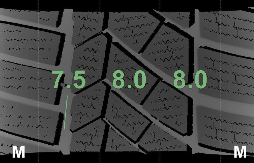 BMW BMW 2er F45 F46 Active Gran Tourer 574 17-Zoll Continental Runflat Winterkompletträder Original