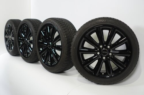Mini Mini Cooper / S / One / Cabrio F55 F56 F57 499 17-Zoll-Felgen Dunlop Runflat Winterkompletträder Original Mini Mini Cooper / S / One / Cabrio F55 F56 F57 499 17-Zoll-Felgen Dunlop Runflat Winterkompletträder Original