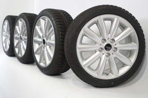 Mini Mini Cooper / S / One / Cabrio F55 F56 F57 499 17-Zoll-Felgen Dunlop Runflat Winterkompletträder Neu Original Mini Mini Cooper / S / One / Cabrio F55 F56 F57 499 17-Zoll-Felgen Dunlop Runflat Winterkompletträder Neu Original