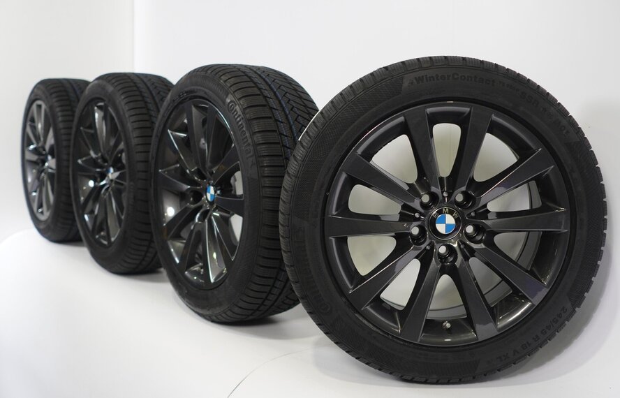 BMW BMW 5 6er F06 F10 F11 F12 F13 328 18-Zoll Continental Runflat Winterkompletträder Neu Original