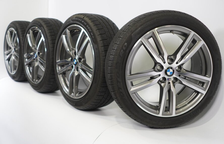 BMW BMW 2er F45 F46 Active Gran Tourer 486M 18-Zoll Pirelli Runflat Winterkompletträder Original