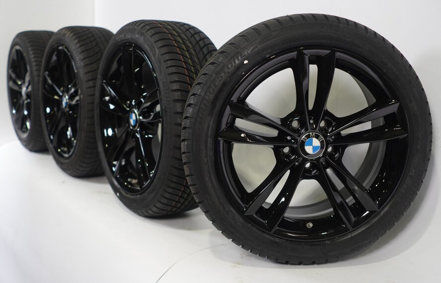 BMW BMW 3 4er F30 F31 F32 F33 F36 658 18-Zoll Bridgestone Runflat Winterkompletträder Neu Original