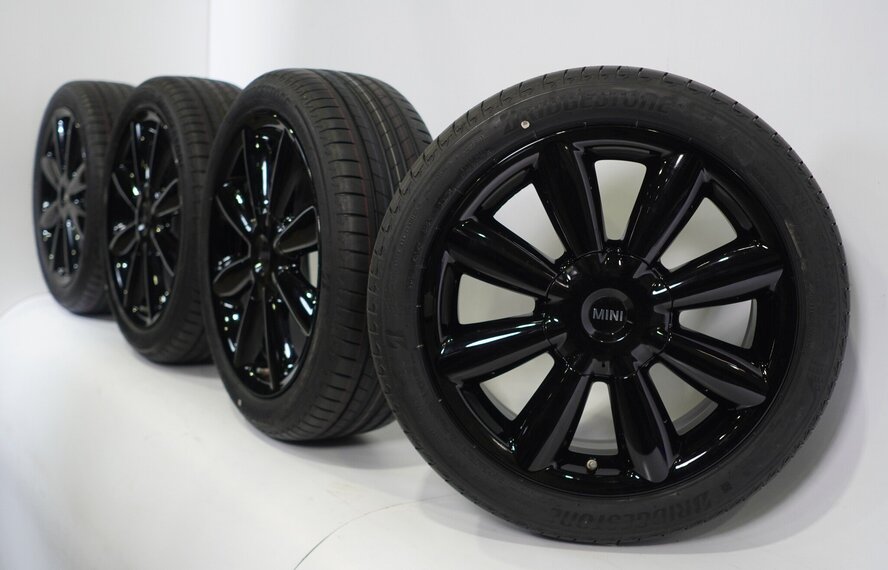 Mini Mini R60 Countryman Turbo Fan R126 18-Zoll Bridgestone Runflat Sommerkompletträder Neu Original-Ausrüstung