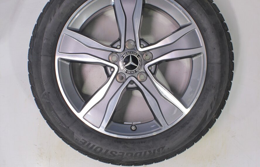 Mercedes Mercedes C-Klasse W205 S205 C205 17-Zoll Bridgestone Winterkompletträder Original