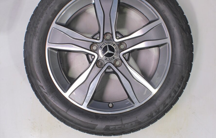 Mercedes Mercedes C-Klasse W205 S205 C205 17-Zoll Bridgestone Winterkompletträder Original