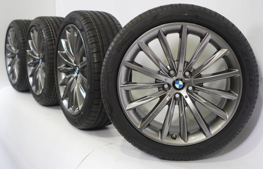 BMW BMW 5er G30 G31 8er G14 G15 G16 633 19-Zoll Pirelli Runflat Sommerkompletträder Neu Original