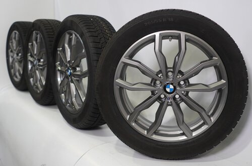 BMW BMW X1 F48 X2 F39 711M 18-Zoll-Felgen Continental Winterkompletträder Original