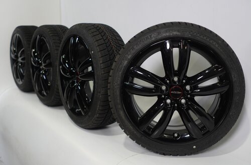 Mini Mini Cooper / S / One / Cabrio F55 F56 F57 JCW501 17-Zoll Felgen Dunlop Runflat Winterkompletträder Neu Original Mini Mini Cooper / S / One / Cabrio F55 F56 F57 JCW501 17-Zoll Felgen Dunlop Runflat Winterkompletträder Neu Original