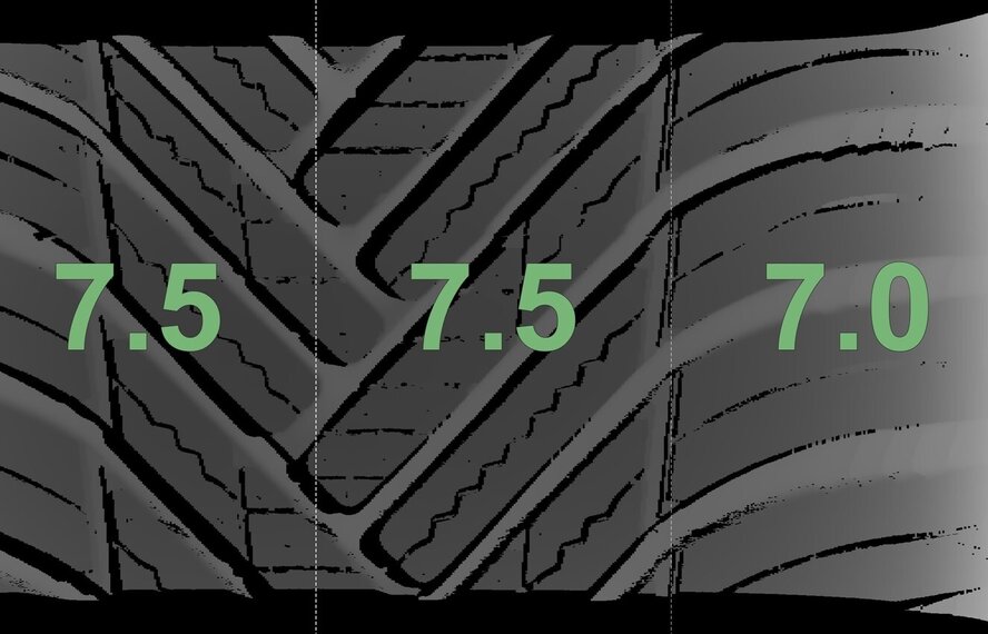 Mercedes Mercedes Klasse W447 17-Zoll Hankook Ganzjahresreifen (4 Jahreszeiten) Neu Original