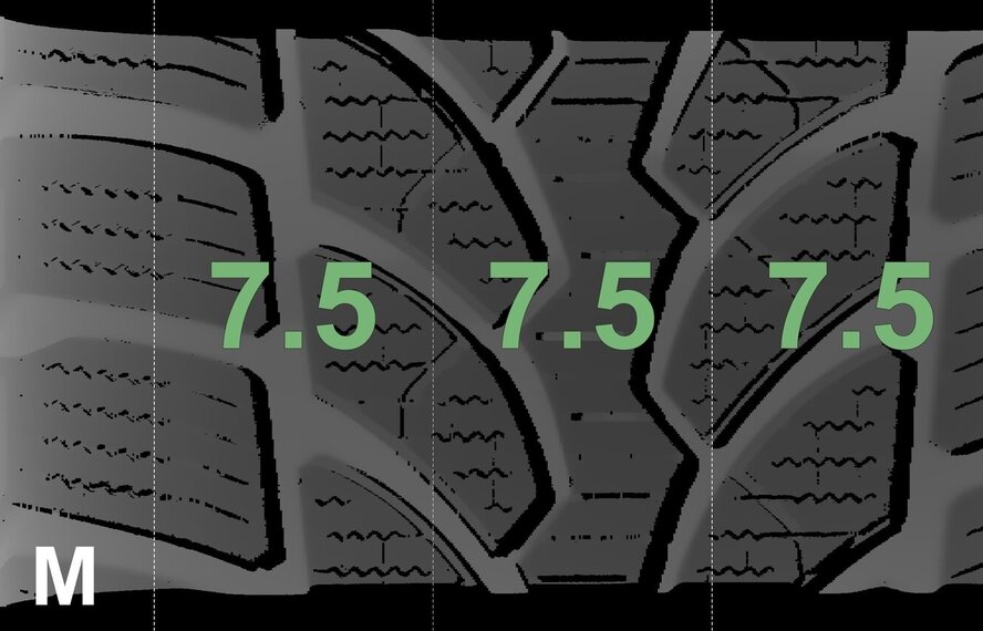 Mercedes Mercedes C-Klasse W205 S205 C205 17-Zoll Bridgestone Winterkompletträder Original