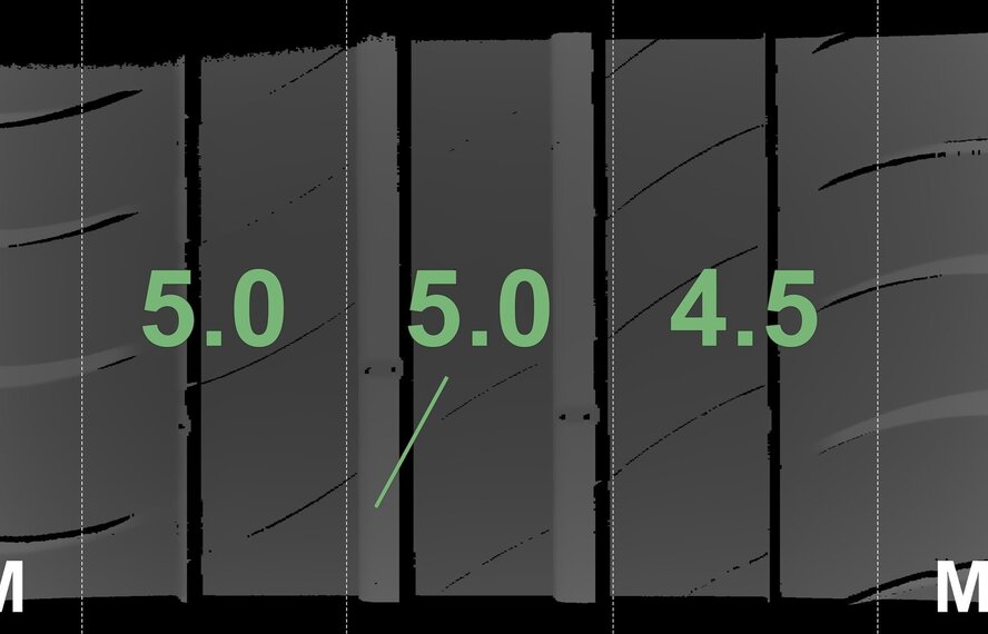 Volkswagen VW Polo 2G Milton Keynes 17-Zoll Michelin Sommerkompletträder Original