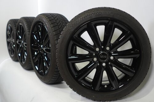Mini Mini Cooper / S / One / Cabrio F55 F56 F57 499 17-Zoll-Felgen Dunlop Runflat Winterkompletträder Original Mini Mini Cooper / S / One / Cabrio F55 F56 F57 499 17-Zoll-Felgen Dunlop Runflat Winterkompletträder Original