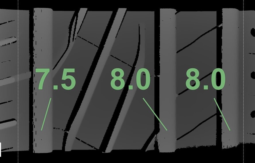 Audi Audi Q5 SQ5 80A 21-Zoll Uniroyal Sommerkompletträder Original