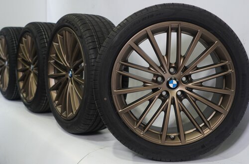 BMW BMW 5er G30 G31 8er G14 G15 G16 635 19 Zoll Felgen Pirelli Runflat Sommerkompletträder Neu Original