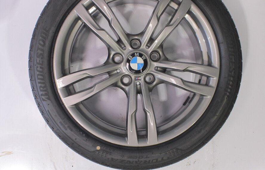 BMW BMW 3 4er F30 F31 F32 F33 F36 441M 18-Zoll Bridgestone Sommerkompletträder Neu Original