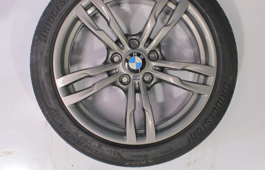 BMW BMW 3 4er F30 F31 F32 F33 F36 441M 18-Zoll Bridgestone Sommerkompletträder Neu Original