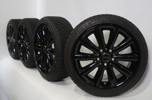 Mini Mini Cooper / S / One / Cabrio F55 F56 F57 499 17-Zoll-Felgen Dunlop Runflat Winterkompletträder Original Mini Mini Cooper / S / One / Cabrio F55 F56 F57 499 17-Zoll-Felgen Dunlop Runflat Winterkompletträder Original