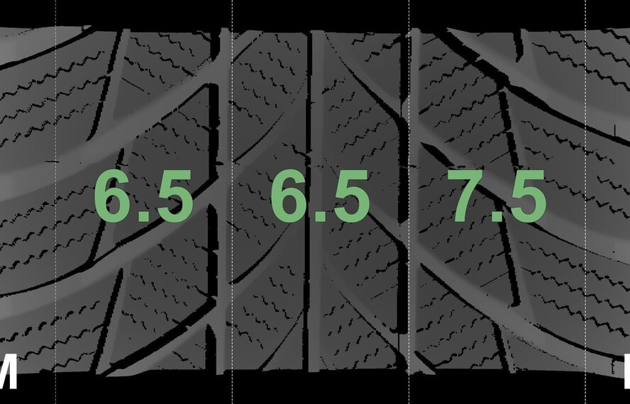 BMW BMW 6 GT G32 7er G11 G12 630 19-Zoll Bridgestone Runflat Winterkompletträder Original