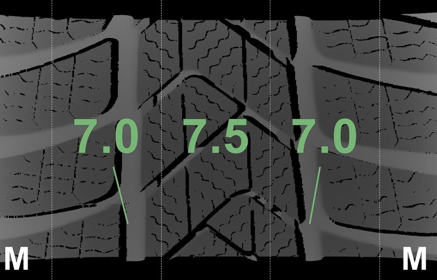 BMW BMW 5 6er F06 F10 F11 F12 F13 236 17-Zoll Pirelli Runflat Winterkompletträder Original