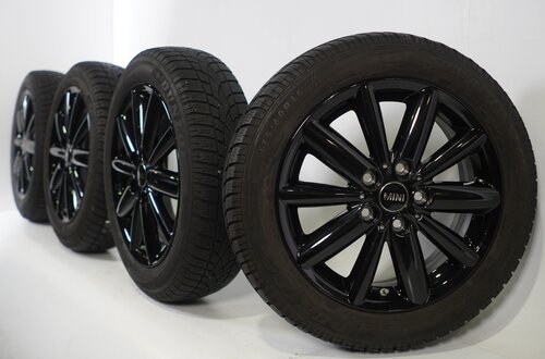 Mini Mini Cooper / S / One / Cabrio F55 F56 F57 508 16-Zoll-Felgen Dunlop Runflat Winterkompletträder Original Mini Mini Cooper / S / One / Cabrio F55 F56 F57 508 16-Zoll-Felgen Dunlop Runflat Winterkompletträder Original