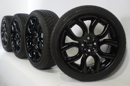 Mini Mini R50 R52 R53 R55 R56 Clubman Cooper 17-Zoll-Felgen Bridgestone Runflat Winterkompletträder Original Mini Mini R50 R52 R53 R55 R56 Clubman Cooper 17-Zoll-Felgen Bridgestone Runflat Winterkompletträder Original