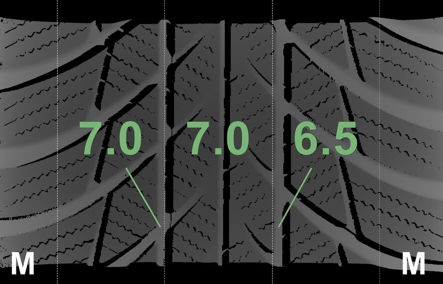 BMW BMW 2er F45 F46 Active Gran Tourer 473 16-Zoll Bridgestone Runflat Winterkompletträder Original