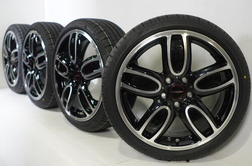 Mini Mini Cooper / S / One / Cabrio F55 F56 F57 JCW509 18-Zoll Felgen Pirelli Runflat Sommerkompletträder Neu Original Mini Mini Cooper / S / One / Cabrio F55 F56 F57 JCW509 18-Zoll Felgen Pirelli Runflat Sommerkompletträder Neu Original