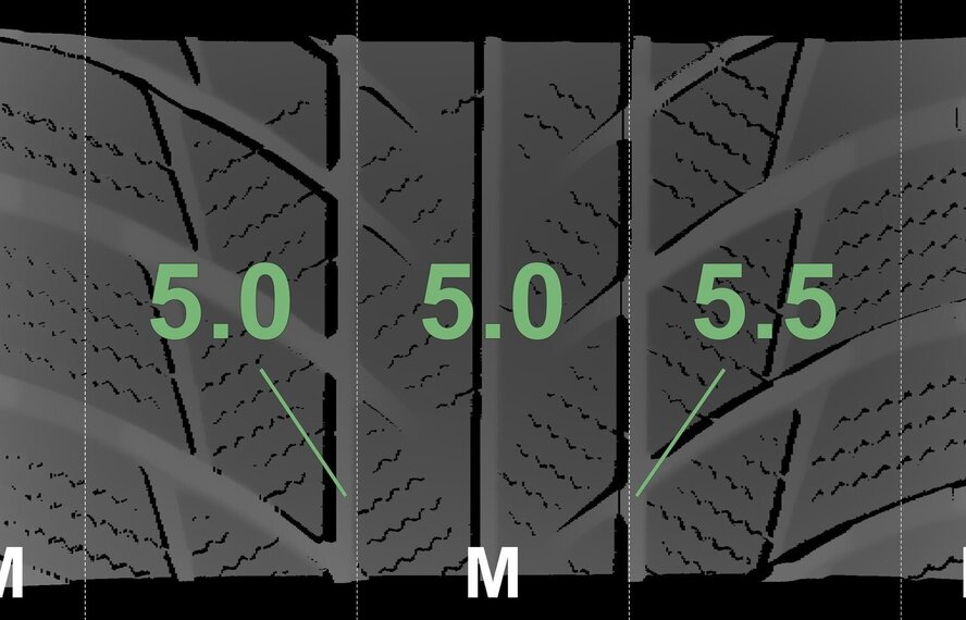 Mini Mini Clubman F54 518 17-Zoll Bridgestone Runflat Winterkompletträder Original