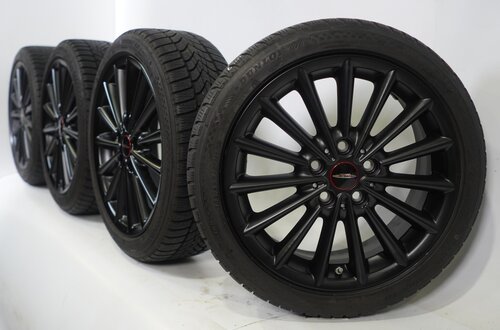 Mini Mini Cooper / S / One / Cabrio F55 F56 F57 505 17-Zoll-Felgen Dunlop Runflat Winterkompletträder Original Mini Mini Cooper / S / One / Cabrio F55 F56 F57 505 17-Zoll-Felgen Dunlop Runflat Winterkompletträder Original