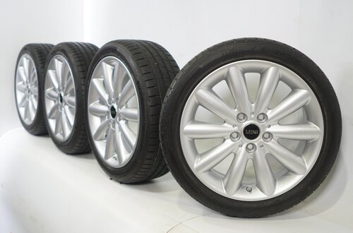Mini Mini Cooper / S / One / Cabrio F55 F56 F57 499 17-Zoll-Felgen Hankook Sommerkompletträder Original Mini Mini Cooper / S / One / Cabrio F55 F56 F57 499 17-Zoll-Felgen Hankook Sommerkompletträder Original