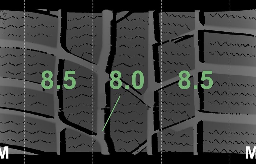 Mercedes Mercedes A B CLA Klasse W176 W117 W246 17-Zoll Continental Winterkompletträder Original