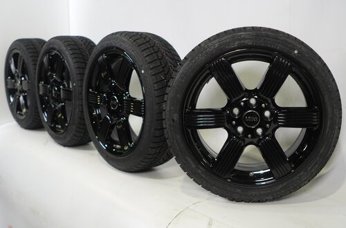 Mini Mini Cooper / S / One / Cabrio F55 F56 F57 525 17-Zoll-Felgen Dunlop Runflat Winterkompletträder Original Mini Mini Cooper / S / One / Cabrio F55 F56 F57 525 17-Zoll-Felgen Dunlop Runflat Winterkompletträder Original