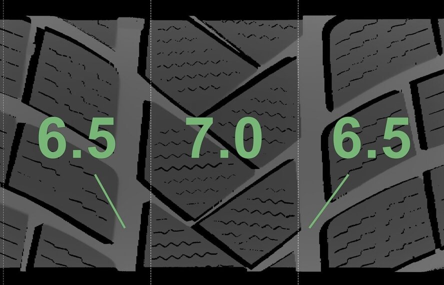 BMW BMW 5er G30 G31 8er G14 G15 G16 727M 19-Zoll Vredestein Winterkompletträder Original