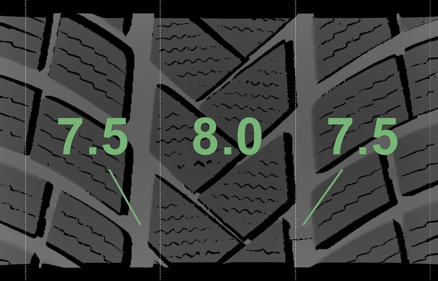 BMW BMW 5er G30 G31 8er G14 G15 G16 727M 19-Zoll Vredestein Winterkompletträder Original